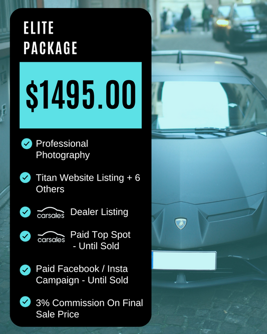 Elite - Vehicle Marketing Package